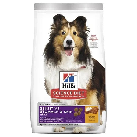 Hills Science Diet Science Diet Sensitive Stomach & Skin Adult Dog Food 12kg x 2