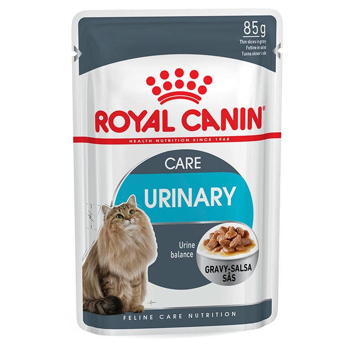 ROYAL CANIN Care Urinary Gravy Adult Cat Food Pouch 85g x 48